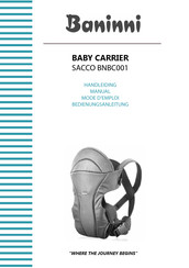 Baninni SACCO BNBC001 Manual