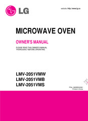 LG LMV-2051VMB Owner's Manual