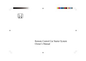 Honda RS-07A Owner's Manual