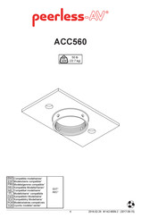 peerless-AV ACC560 Manual