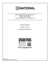 National 131-RLED Instructions Manual