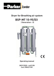 Parker Zander BSP-MT 10-95/D3 Operating Manual