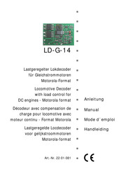tams elektronik LD-G-14 Manual