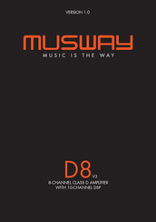 Musway D8v3 Manual