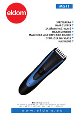 Eldom MG11 Instructions For Use Manual