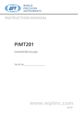 WPI PIMT201 Instruction Manual