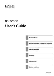 Epson DS-32000 User Manual