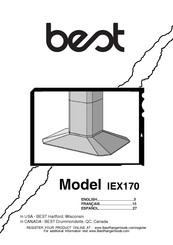 Best IEX170SS Manual