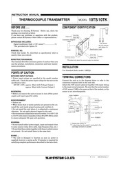 M-System 10TS Instruction Manual