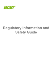 Acer 7265D2 Regulatory Information