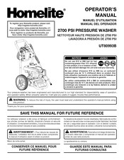 Homelite UT80993B Operator's Manual