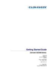 Clavister SG4300 Series Getting Started Manual