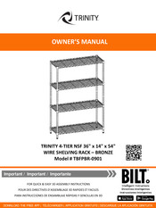 Trinity NSF TBFPBR-0901 Owner's Manual