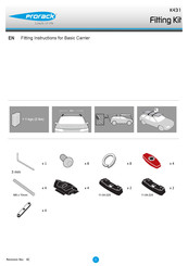 Prorack K431 Fitting Instructions Manual