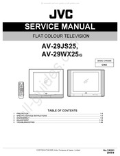 JVC AV-29JS25, AV-29MS25, AV-29MX7 Service Manual