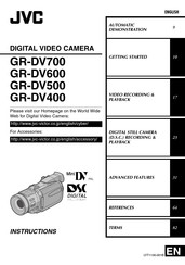 JVC GR-DV500EK Instructions Manual