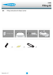 Prorack K369 Fitting Instructions Manual