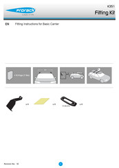 Prorack K351 Fitting Instructions Manual
