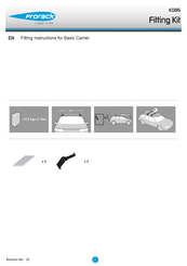 Prorack K086 Fitting Instructions Manual