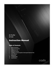 CADO AP-C300 Instruction Manual