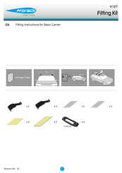 Prorack K127 Fitting Instructions Manual