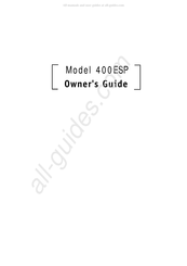 Directed Electronics 400ESP Owner's Manual