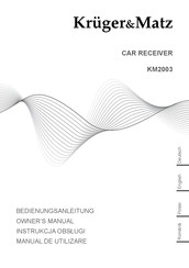 Krüger & Matz KM2003 Owner's Manual