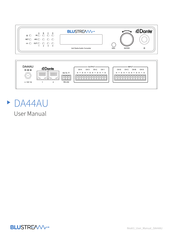 Dante BLUESTREAM DA44AU User Manual