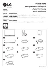 LG 55EW5G-A.AUS Installation Manual