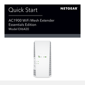NETGEAR Essentials EX6420 Quick Start Manual