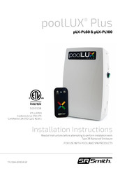 S.R.Smith poolLUX Plus 2TR-pLX-PL60 Installation Instructions Manual