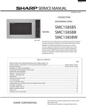 sharp microwave smc1585bs
