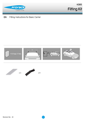 Prorack K085 Fitting Instructions Manual