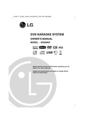 LG KD200KZ Owner's Manual