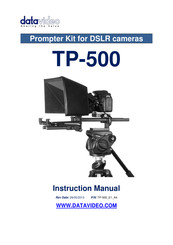 Datavideo TP-500-B Instruction Manual