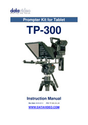 Datavideo TP-300 Instruction Manual