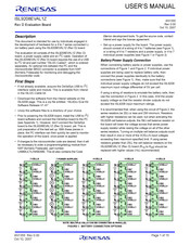 Renesas ISL9208EVAL1Z User Manual