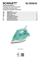 Scarlett SC-SI30K52 Instruction Manual