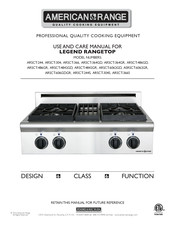 American Range ARSCT-304S Use And Care Manual