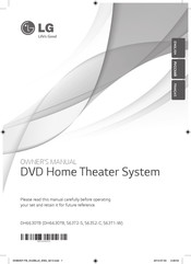 LG DH6630TB Owner's Manual