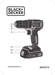 Black & Decker BDCDC18 Original Instructions Manual