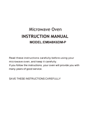 Midea EM044K6DM-P Instruction Manual