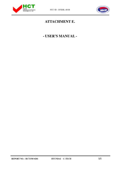 Harsper HL-401B Owner's Manual