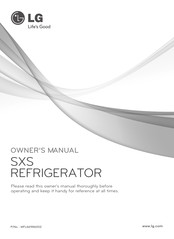 LG GR-L267FSN Owner's Manual