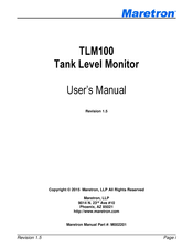 Maretron TLM100-01 User Manual