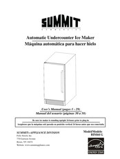 Summit Commercial BIM-44 G User Manual