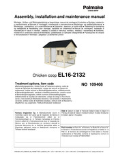 Lemeks Palmako Chick EL16-2132 Assembly, Installation And Maintenance Manual
