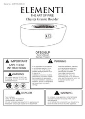 ELEMENTI Chester Owner's Manual