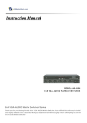 KVMSwitchTech AB-4184 Instruction Manual