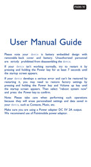 Point Mobile PM80-W User's Manual Manual